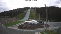 Archived image Webcam Ski Jumping Venue at Vogtland Arena 13:00