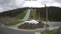 Archived image Webcam Ski Jumping Venue at Vogtland Arena 17:00