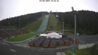 Archiv Foto Webcam Klingenthal: Skisprunganlage Vogtland Arena 19:00