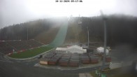 Archived image Webcam Ski Jumping Venue at Vogtland Arena 09:00