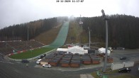 Archived image Webcam Ski Jumping Venue at Vogtland Arena 11:00