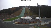 Archived image Webcam Ski Jumping Venue at Vogtland Arena 15:00