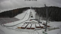 Archiv Foto Webcam Klingenthal: Skisprunganlage Vogtland Arena 12:00