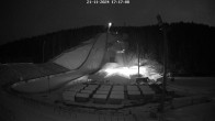 Archiv Foto Webcam Klingenthal: Skisprunganlage Vogtland Arena 18:00