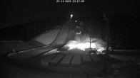 Archived image Webcam Ski Jumping Venue at Vogtland Arena 23:00