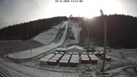 Archived image Webcam Ski Jumping Venue at Vogtland Arena 13:00