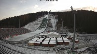 Archived image Webcam Ski Jumping Venue at Vogtland Arena 15:00