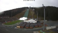 Archived image Webcam Ski Jumping Venue at Vogtland Arena 13:00