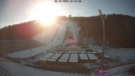 Archived image Webcam Ski Jumping Venue at Vogtland Arena 11:00