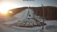 Archiv Foto Webcam Klingenthal: Skisprunganlage Vogtland Arena 09:00