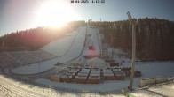 Archiv Foto Webcam Klingenthal: Skisprunganlage Vogtland Arena 11:00