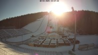 Archiv Foto Webcam Klingenthal: Skisprunganlage Vogtland Arena 13:00