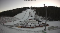 Archiv Foto Webcam Klingenthal: Skisprunganlage Vogtland Arena 15:00