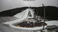 Archiv Foto Webcam Klingenthal: Skisprunganlage Vogtland Arena 09:00