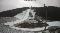 Archiv Foto Webcam Klingenthal: Skisprunganlage Vogtland Arena 15:00