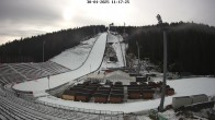 Archived image Webcam Ski Jumping Venue at Vogtland Arena 11:00