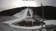 Archived image Webcam Ski Jumping Venue at Vogtland Arena 13:00