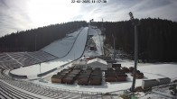 Archiv Foto Webcam Klingenthal: Skisprunganlage Vogtland Arena 11:00