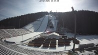 Archiv Foto Webcam Klingenthal: Skisprunganlage Vogtland Arena 13:00