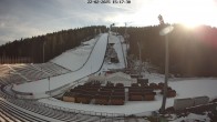 Archiv Foto Webcam Klingenthal: Skisprunganlage Vogtland Arena 15:00