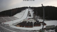 Archiv Foto Webcam Klingenthal: Skisprunganlage Vogtland Arena 17:00