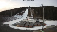 Archived image Webcam Ski Jumping Venue at Vogtland Arena 07:00