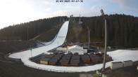 Archiv Foto Webcam Klingenthal: Skisprunganlage Vogtland Arena 03:00
