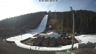 Archiv Foto Webcam Klingenthal: Skisprunganlage Vogtland Arena 05:00