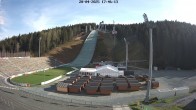 Archiv Foto Webcam Klingenthal: Skisprunganlage Vogtland Arena 17:00