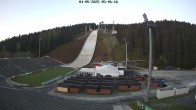 Archived image Webcam Ski Jumping Venue at Vogtland Arena 05:00