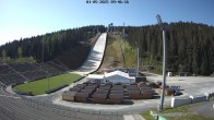Archived image Webcam Ski Jumping Venue at Vogtland Arena 09:00