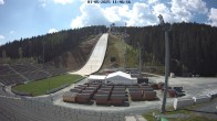 Archived image Webcam Ski Jumping Venue at Vogtland Arena 11:00