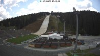 Archived image Webcam Ski Jumping Venue at Vogtland Arena 13:00