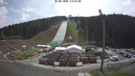 Archiv Foto Webcam Klingenthal: Skisprunganlage Vogtland Arena 13:00