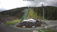 Archived image Webcam Ski Jumping Venue at Vogtland Arena 09:00