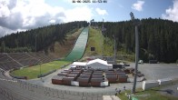 Archived image Webcam Ski Jumping Venue at Vogtland Arena 11:00