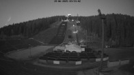 Archived image Webcam Ski Jumping Venue at Vogtland Arena 22:00