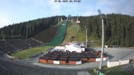 Archived image Webcam Ski Jumping Venue at Vogtland Arena 01:00