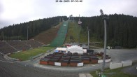 Archived image Webcam Ski Jumping Venue at Vogtland Arena 02:00