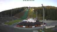 Archiv Foto Webcam Klingenthal: Skisprunganlage Vogtland Arena 05:00