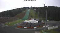 Archiv Foto Webcam Klingenthal: Skisprunganlage Vogtland Arena 09:00