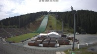 Archiv Foto Webcam Klingenthal: Skisprunganlage Vogtland Arena 11:00