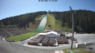 Archiv Foto Webcam Klingenthal: Skisprunganlage Vogtland Arena 12:00