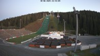 Archiv Foto Webcam Klingenthal: Skisprunganlage Vogtland Arena 22:00