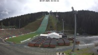 Archived image Webcam Ski Jumping Venue at Vogtland Arena 15:00