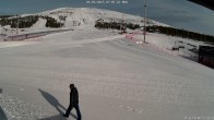 Archived image Webcam Slope Cam Rinne at Ylläs Ski Resort 07:00