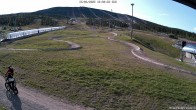 Archived image Webcam Slope Cam Rinne at Ylläs Ski Resort 18:00