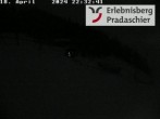 Archiv Foto Webcam Arosa Lenzerheide: Bergstation Pradaschier 21:00