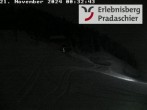 Archiv Foto Webcam Arosa Lenzerheide: Bergstation Pradaschier 23:00