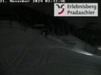 Archiv Foto Webcam Arosa Lenzerheide: Bergstation Pradaschier 01:00